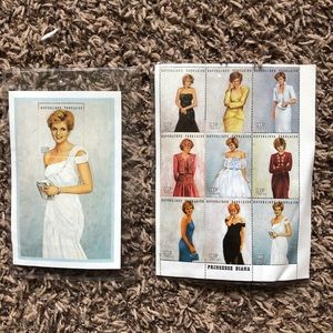 Princess Diana Collector Stamps